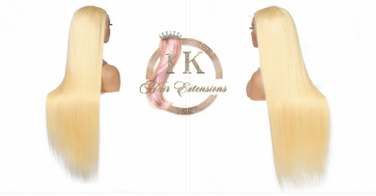 Blonde Lace Frontal (Straight) - Virgin Human Hair Wigs