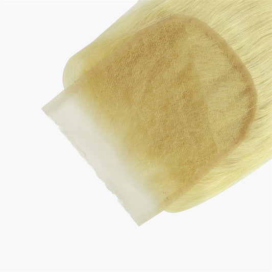 5x5 HD Lace Closure - Blonde Straight Virgin Human Hair
