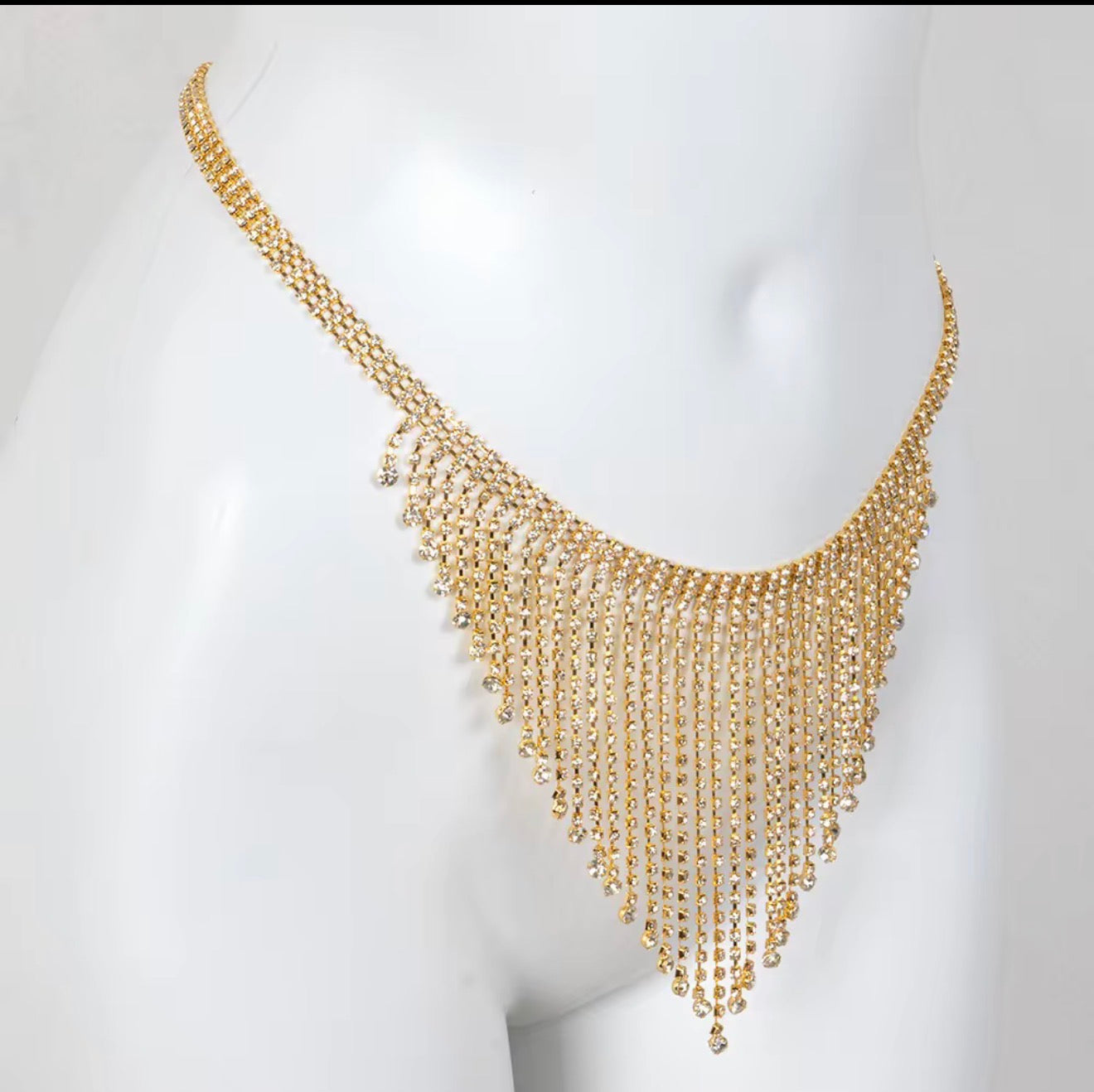 Rhinestone Bikini Belt