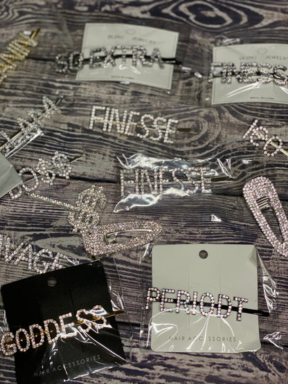 Novelty Rhinestone Hairpins