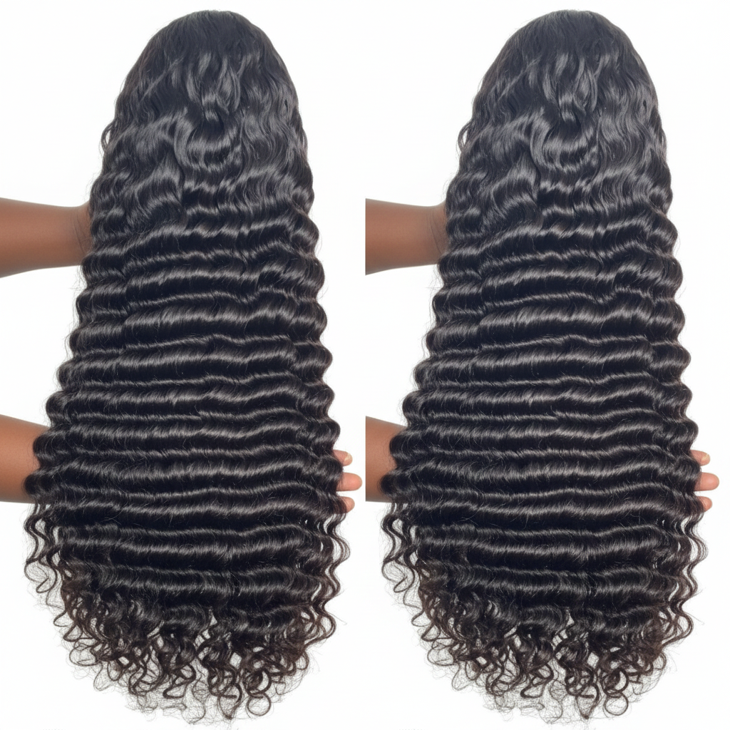 HD Lace Frontal  -  Human Hair Wig